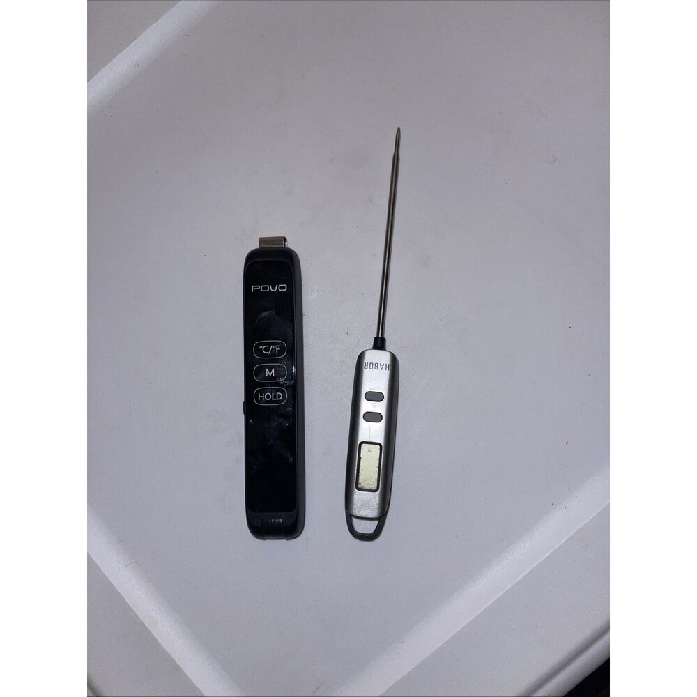 Lot Of 2 Digital Meat Thermometers ***See Description***